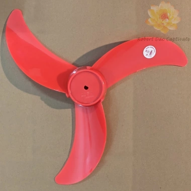 Cánh quạt 3 lá 400mm cho quạt điện - Tặng khoá lồng, giảm giá 14.500 VND 2