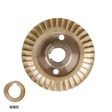 Cánh quạt đồng cho máy bơm nước 2.2KW-5.5KW bánh xe đồng động cơ 1 pha phụ kiện 4OHB 3