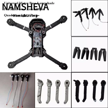 Cánh quạt gấp NAMSHEVA cho E88Pro - Động cơ Big Gear đa năng, phụ tùng RC Drone