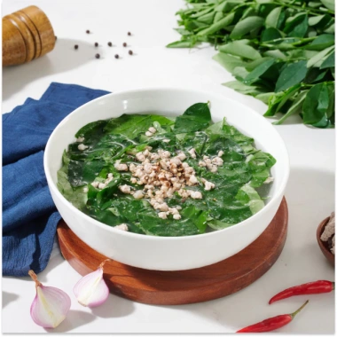 Canh rau ngót thịt bằm ăn liền I‑Soup 6 viên - Viên súp sấy Thăng Hoa, chỉ 68.000₫ 4