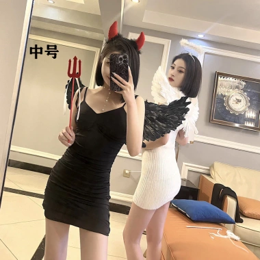 Cánh thiên thần ác quỷ Halloween cosplay - phụ kiện lễ hội, giảm giá 58.000₫ 3
