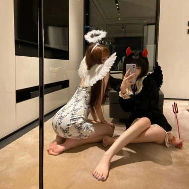 Cánh thiên thần ác quỷ Halloween cosplay - phụ kiện lễ hội, giảm giá 58.000₫ 7
