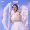 Cánh Thiên Thần Cosplay Halloween Đa Màu Trắng Đen Đỏ Hồng – Giá 53.000₫ (Giảm từ 64.660₫)