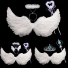 Cánh Thiên Thần Cosplay Halloween Đa Màu Trắng Đen Đỏ Hồng – Giá 53.000₫ (Giảm từ 64.660₫) 6