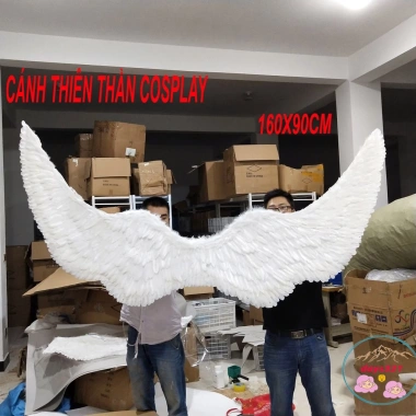 Cánh Thiên Thần Trắng & Ác Quỷ Đen 160x90cm Cosplay Loại Lớn Bản Giới Hạn Độc Đáo Siêu Đẹp - Giá 140k 5