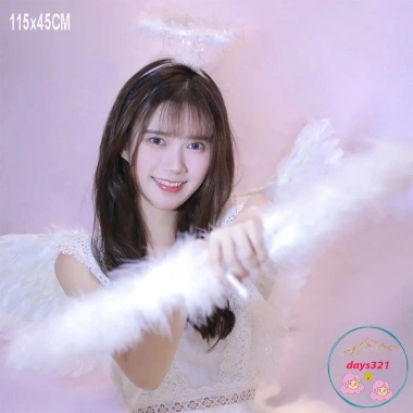 Cánh Thiên Thần Trắng Cosplay Halloween - Quay TikTok, Giá Chỉ 53.000₫