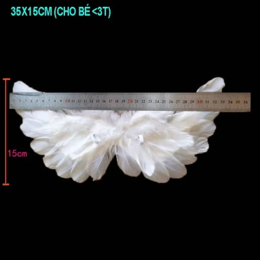 Cánh Thiên Thần Trắng Cosplay Halloween - Quay TikTok, Giá Chỉ 53.000₫