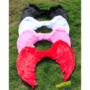 Cánh Thiên Thần Trắng Đen Đỏ Cosplay Halloween Hóa Trang Lễ Hội Giá 80.000 VNĐ 9