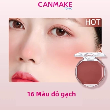 Canmake Cream Cheek - Má Hồng Dạng Kem Nhật Bản, Mịn Mượt, Lên Màu Tự Nhiên, Giá ưu đãi 172.000đ giảm từ 211.560đ 6 Canmake Cream Cheek - Má Hồng Dạng Kem Nhật Bản, Mịn Mượt, Lên Màu Tự Nhiên, Giá ưu đãi 172.000đ giảm từ 211.560đ 6