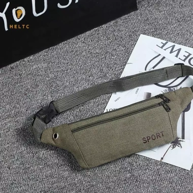 Canvas Fit Mobile Waistpack Nam Thể Thao Ngoài Trời Siêu Mỏng Chống Trộm Giá 55.620đ