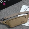 Canvas Fit Waistpack Nam Thể Thao Ngoài Trời Siêu Mỏng Chống Trộm Túi Đeo Bụng Vô Hình 8