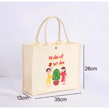 Canvas Túi Hương Tết Cổ Truyền - Tote Bag Bính Ngọ 2.025, Đựng Quà, Đi Chợ, Quà Biếu, 110.000 VND 6 Canvas Túi Hương Tết Cổ Truyền - Tote Bag Bính Ngọ 2.025, Đựng Quà, Đi Chợ, Quà Biếu, 110.000 VND 6