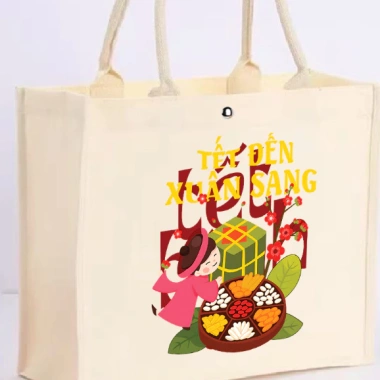 Canvas Túi Hương Tết Cổ Truyền - Tote Bag Bính Ngọ 2.025, Đựng Quà, Đi Chợ, Quà Biếu, 110.000 VND 10 Canvas Túi Hương Tết Cổ Truyền - Tote Bag Bính Ngọ 2.025, Đựng Quà, Đi Chợ, Quà Biếu, 110.000 VND 10
