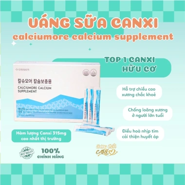 Canxi Váng Sữa Calciumore Hàn Quốc - Hỗ Trợ Chiều Cao, Giảm Giá 720.000₫ 2