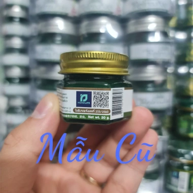 Cao bôi muỗi côn trùng Herbal Balm Green Herb Citronella Thái Lan 20gr - Giá 40.000