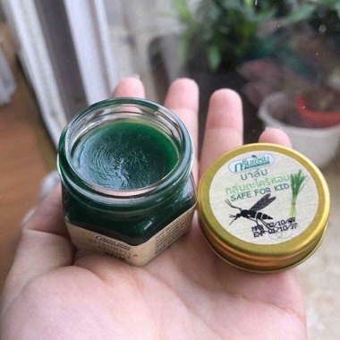 Cao Bôi Muỗi Đốt Dầu Cù Là Sả Green Herb Balm Thái Lan Chiết Xuất Thảo Dược An Toàn Cho Bé 20g Giá Ưu Đãi 49k