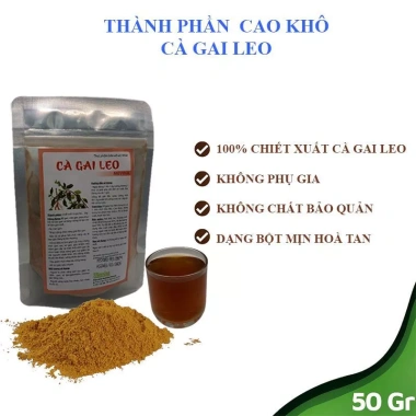 Cao Cà Gai Leo Giải Độc Gan, Hạ Men Gan Nguyên Chất Dạng Bột Cao Khô Hòa Tan Tiện Dụng - Giá 149.000 7