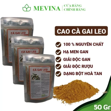 Cao Cà Gai Leo Nguyên Chất 50g - Bột Giải Độc Gan, Bảo Vệ Gan, Giá 149k