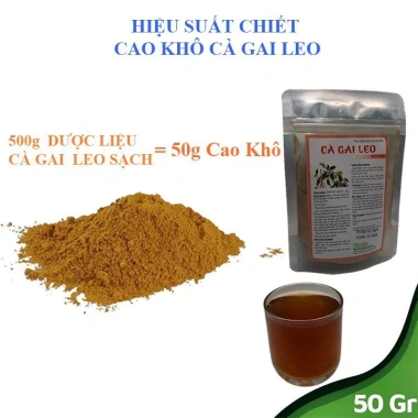 Cao Cà Gai Leo Nguyên Chất 50g - Bột Giải Độc Gan, Bảo Vệ Gan, Giá 149k