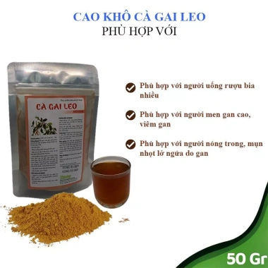 Cao Cà Gai Leo Nguyên Chất 50g - Bột Giải Độc Gan, Bảo Vệ Gan, Giá 149k