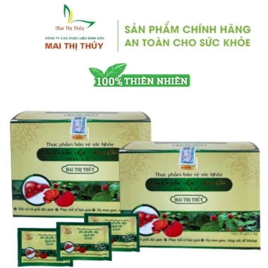 Cao Cà Gai Leo và Linh Chi Hòa Tan Mai Thị Thủy - Hộp 25 gói, Giá 135.000đ