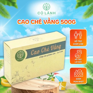 Cao Chè Vằng Cỏ Lành 500g - Lợi Sữa, Thanh Nhiệt, Giải Độc, Ngăn Mụn Nhọt - 150.000đ