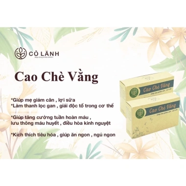 Cao Chè Vằng Cỏ Lành 500g - Lợi Sữa, Thanh Nhiệt, Giải Độc, Ngăn Mụn Nhọt - 150.000đ