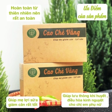 Cao Chè Vằng Cỏ Lành 500g - Lợi Sữa, Thanh Nhiệt, Giải Độc, Ngăn Mụn Nhọt - 150.000đ