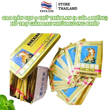 Cao dán con hổ 5 chữ Thái Lan và 7 chữ Fata - Nóng cao, bám dính tốt, 130.000 3 Cao dán con hổ 5 chữ Thái Lan và 7 chữ Fata - Nóng cao, bám dính tốt, 130.000 3