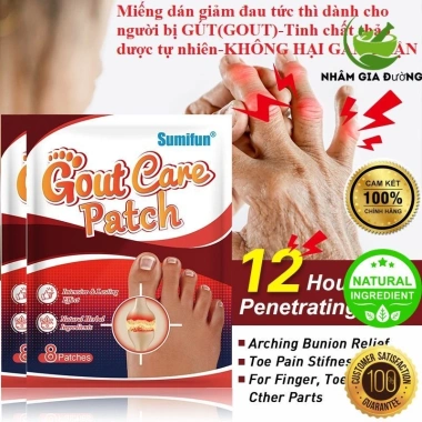 Cao Dán Đau Gút Thảo Dược Giảm Đau Chống Viêm Đầu Thống Giá Ưu Đãi 104.940 VND