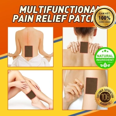 Cao Dán Đau Lưng, Đau Khớp, Cổ Vai Gáy 8 Miếng - Tự Nhiên 100% Không Hại Nội Tạng, Giá Cực Rẻ 83.740đ 4