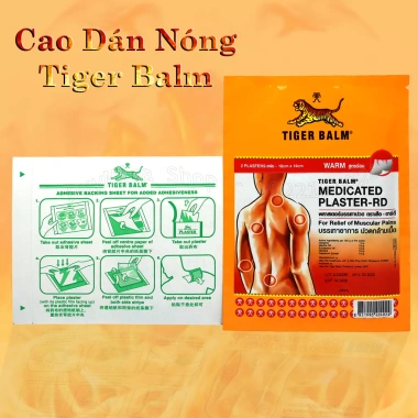 Cao Dán Đau Mỏi Tiger Balm DuyNisa Thailand - Giảm Đau Cơ, Thư Giãn Nhanh, 98k VND 4