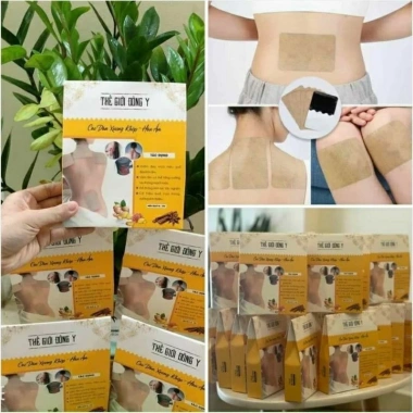 Cao Dán Đông Y Xương Khớp Hàn Ẩm 50 miếng - Giảm đau, xua tan mỏi, hỗ trợ cổ vai gáy - Giá 85.000đ 6