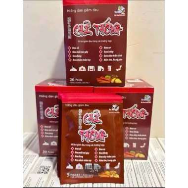 Cao dán giảm đau Chỉ Thống Cao 20 gói x5 miếng Đau cổ, vai gáy, lưng, giá 510.000₫ 7 Cao dán giảm đau Chỉ Thống Cao 20 gói x5 miếng Đau cổ, vai gáy, lưng, giá 510.000₫ 7