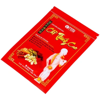 Cao Dán Giảm Đau Chỉ Thống Cao - Giảm Đau Cổ, Vai Gáy, Lưng, Hộp 20 Gói 5 Miếng, Giá 250.000 VNĐ