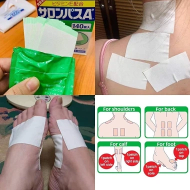 Cao dán giảm đau Salonpas Hisamitsu chuẩn Nhật – giảm nhanh các cơn đau cơ nhức, khớp, bong gân, bầm tím – chỉ 130.000₫ 5 Cao dán giảm đau Salonpas Hisamitsu chuẩn Nhật – giảm nhanh các cơn đau cơ nhức, khớp, bong gân, bầm tím – chỉ 130.000₫ 5