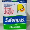 Cao dán giảm đau Salonpas Hisamitsu Full Box 40 miếng x 5 hộp - Giảm đau vai, lưng, cơ, giá ưu đãi 76.000₫ 6