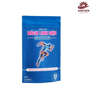 Cao Dán Giảm Đau Thảo Dược Bách Linh Diệu Santafa - Giảm Đau Nhanh, Không Kích Ứng Da, Túi 5 Miếng 49k 10 Cao Dán Giảm Đau Thảo Dược Bách Linh Diệu Santafa - Giảm Đau Nhanh, Không Kích Ứng Da, Túi 5 Miếng 49k 10