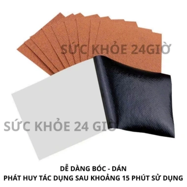 Cao dán gừng thảo dược giảm đau mỏi xương khớp, tê bì tay chân - 50 miếng 28.000đ 7