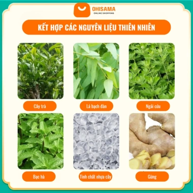 Cao Dán Gừng Trung Hoa 50 miếng - Giảm đau xương khớp, vai gáy, thiên nhiên, chỉ 55.000₫