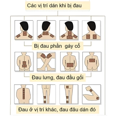 Cao dán hỗ trợ bệnh xương khớp giảm đau nhức, cải thiện xương khớp - 1 hộp 10 miếng, giá ưu đãi 80.000đ 8
