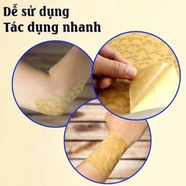 Cao Dán Hồng Sâm Đỏ Hàn Quốc 20 miếng 93x130mm - Giá 29.900 đồng, tăng sức đề kháng, hỗ trợ sinh lực
