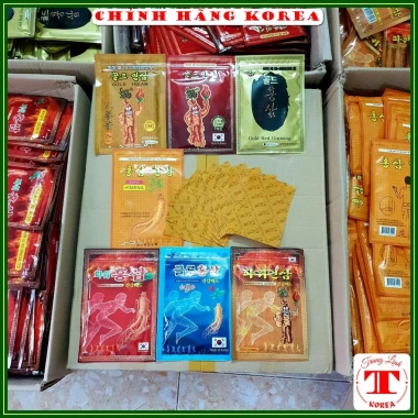 Cao dán hồng sâm Hàn Quốc 10 gói 200 miếng chính hãng - Giá chỉ 269.000đ | Tranglinh