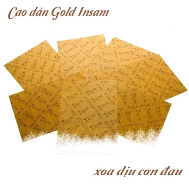 Cao dán Hồng Sâm Hàn Quốc giảm đau xương khớp 20 miếng - Chỉ 29.000đ 5