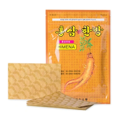Cao Dán Hồng Sâm Himena Vàng Hàn Quốc 20 miếng - Sâm chính hãng, giảm giá còn 32.990 VND
