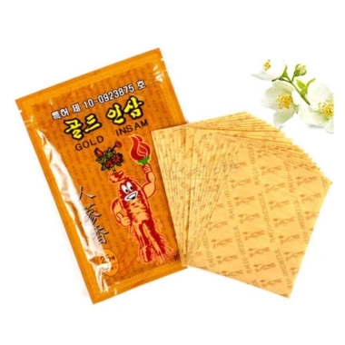 Cao Dán Hồng Sâm Insam Vàng 25 miếng - Giảm Đau Lưng, Cơ, Vai Gáy nhanh chóng 9