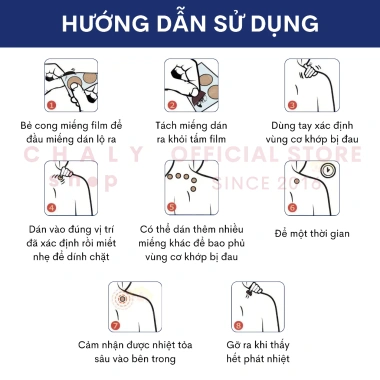 Cao dán huyệt Roihi Tsuboko giảm đau khớp 156 miếng nhập khẩu Nhật giá 259.000đ