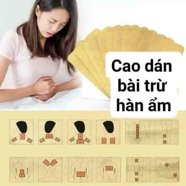 Cao dán ngải cải thiện đau mỏi xương khớp, giảm hàn ẩm - Giá chỉ 2.000đ