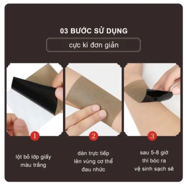 Cao Dán Ngải Cứu 50 Miếng - Giảm Đau Nhức Cơ Thể, Thư Giãn Nhanh, Giá 49.000 VND 3 Cao Dán Ngải Cứu 50 Miếng - Giảm Đau Nhức Cơ Thể, Thư Giãn Nhanh, Giá 49.000 VND 3