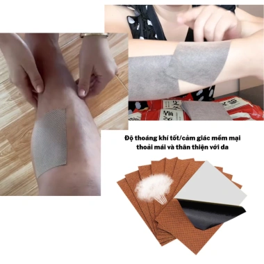 Cao Dán Ngải Cứu 50 Miếng - Giảm Đau Nhức Cơ Thể, Thư Giãn Nhanh, Giá 49.000 VND